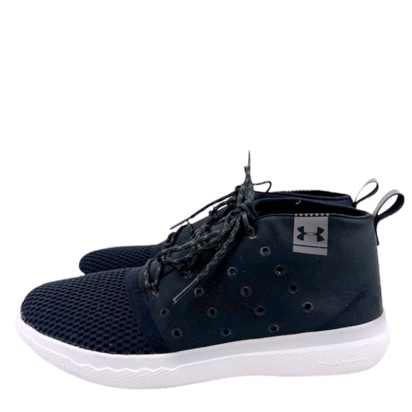 Under Armour Other - UNDER ARMOUR Charged 24/7 Mid Men's 8.5 Casual Black Sneakers 1288351-001